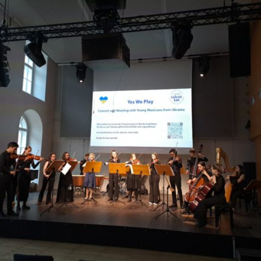 Yes We Play – Concert and Meeting with Young Musicians from Ukraine